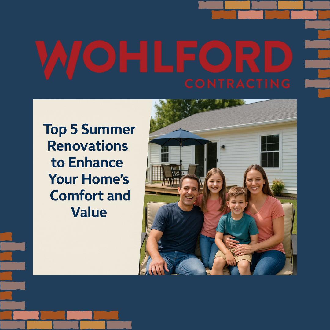 Top 5 Summer Renovations to Enhance Your Home's Comfort and Value
